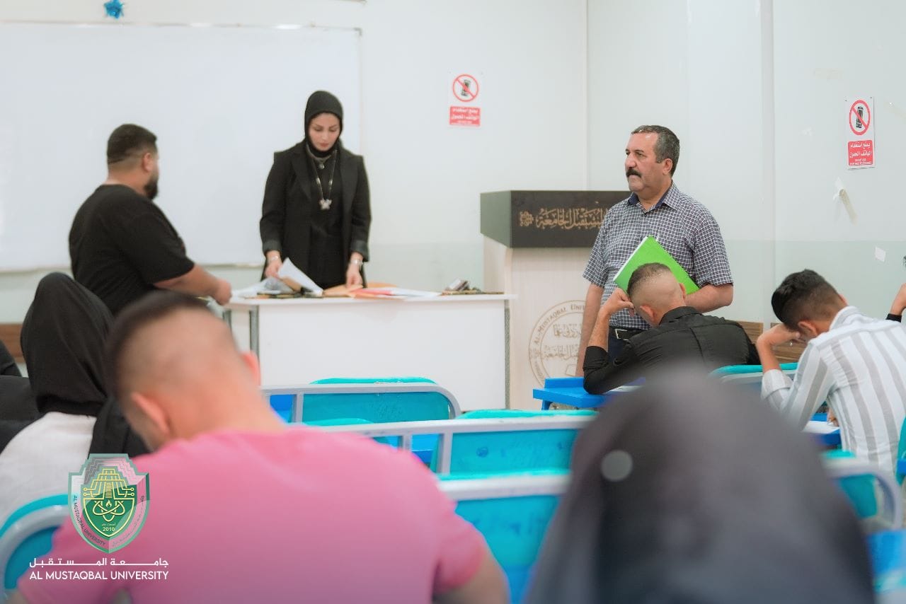 جانب من استمرار امتحانات الدور الثاني لطلبه جامعة المستقبل