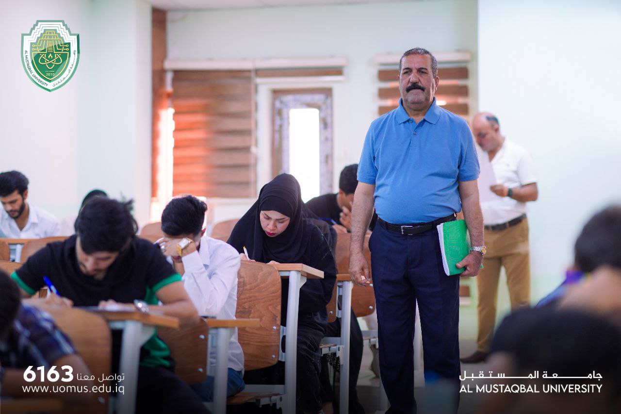 جانب من استمرار امتحانات الدور الثاني لطلبة جامعة المستقبل... 