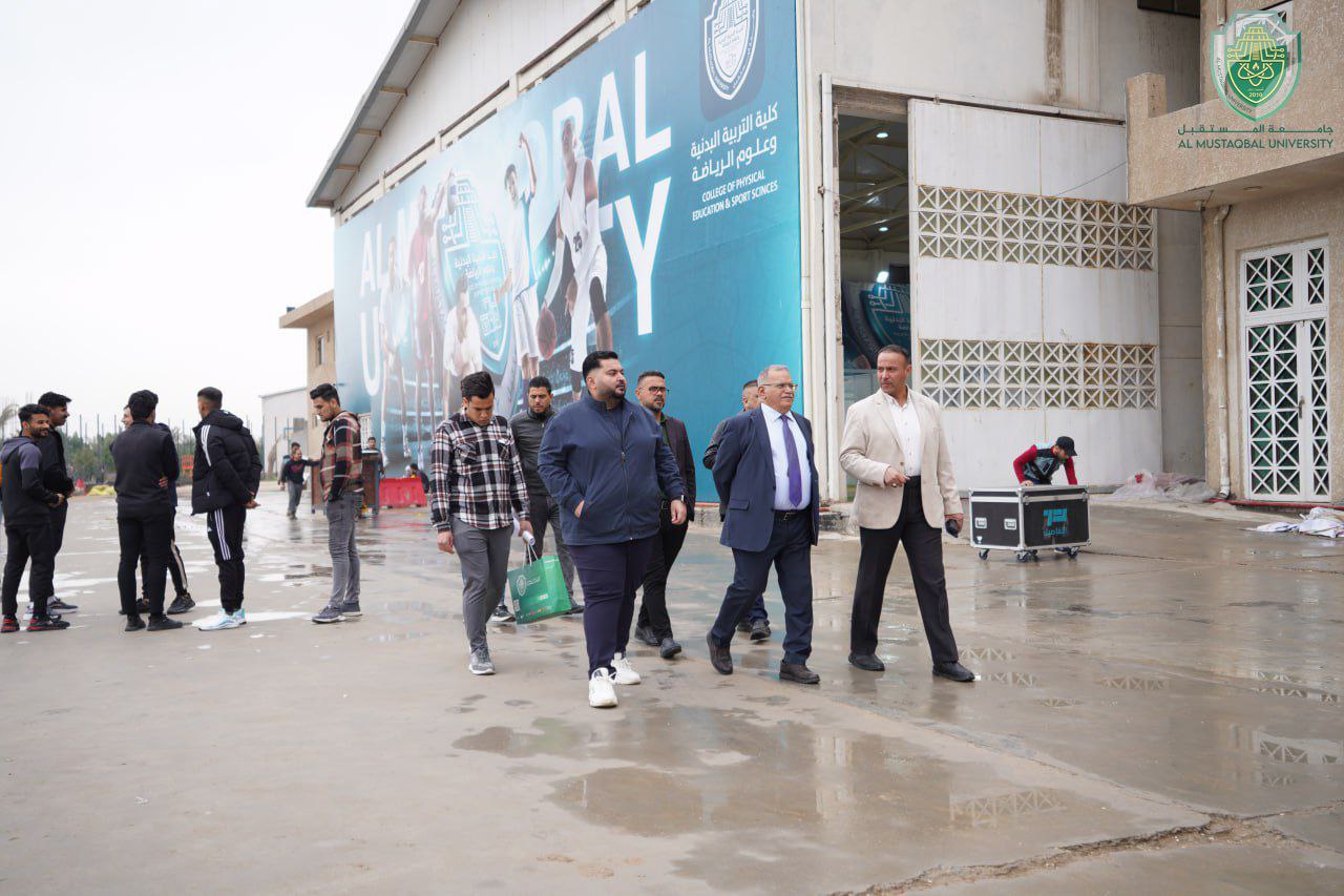 Al-Mustaqbal University President Conducts Inspection Tours to Review the Preparations for Sustainability Week