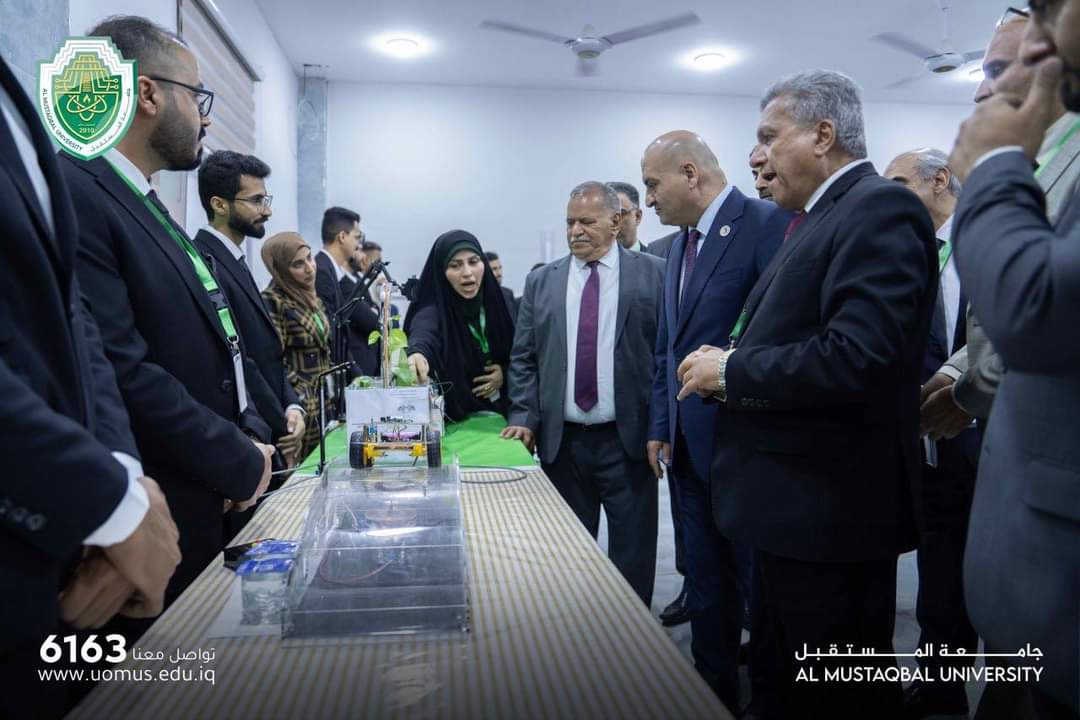 Deputy Minister of Higher Education for Scientific Research Affairs Opens  AI Applications Center during a Visit to Al-Mustaqbal University