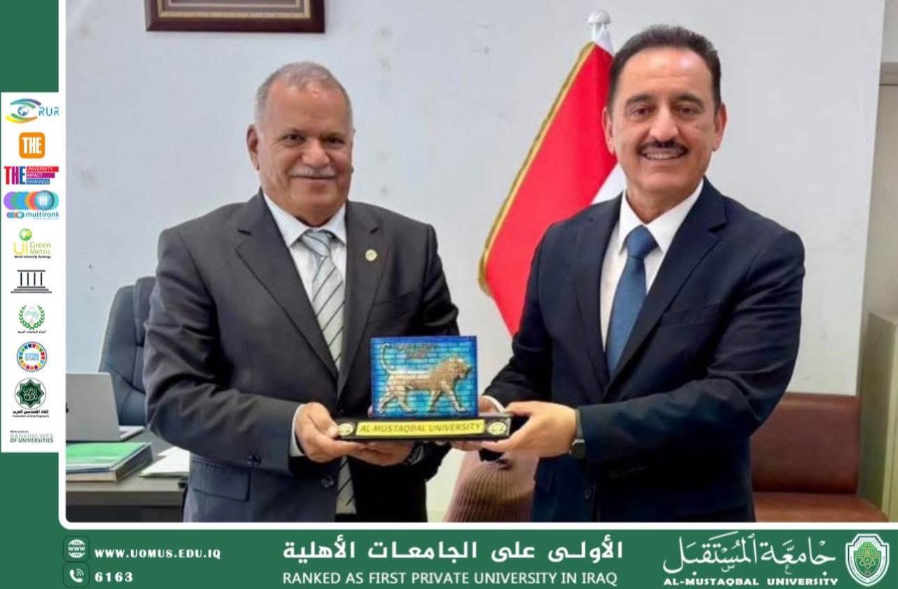 السيد رئيس جامعة المستقبل يلتقي بالسيد المستشار الثقافي في لندن